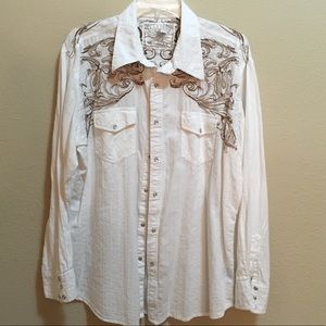Men’s western dress shirt